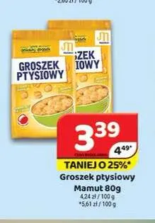 Groszek ptysiowy Mamut promocja w Delfin