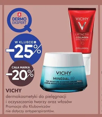 Dermokosmetyki Vichy promocja w Super-Pharm