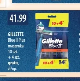 Maszynka do golenia Gillette Blue II Plus promocja w Drogerie Laboo