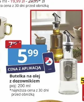 Butelka na olej z dozownikiem promocja w Prymus AGD