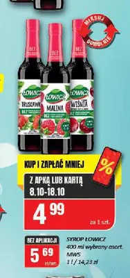 Syrop Łowicz promocja w Chorten