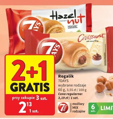 Rogalik 7DAYS promocja w Intermarche