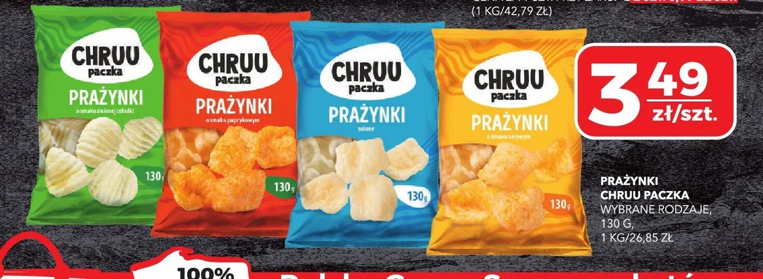 Prażynki różne rodzaje promocja w Top Market