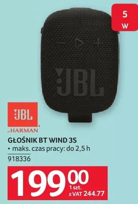 Głośnik BT Wind 3S JBL promocja w Selgros