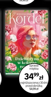 Książka Dziewczyna w kolorze... Magdalena Kordel promocja w Empik