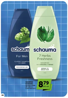 Szampon Schauma 7 Herbs Freshness promocja w Groszek