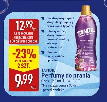 Perfumy do prania promocja w Aldi