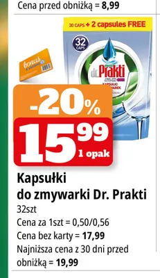 Kapsułki do zmywarki Dr. Prakti promocja w Leclerc