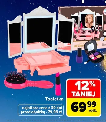 Toaletka promocja w Carrefour