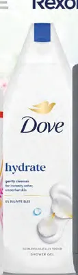 Żel pod prysznic Dove Hydrate promocja w Dino