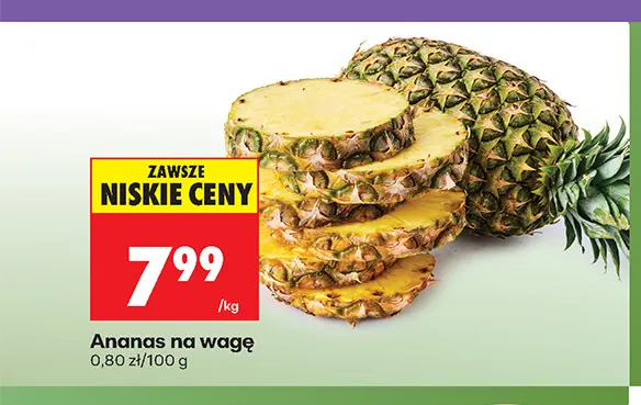 Ananas promocja w Biedronka