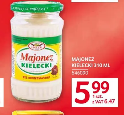 Majonez Kielecki promocja w Selgros