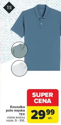Koszulka polo męska promocja w Carrefour