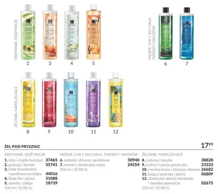 Żel pod prysznic morska bryza i ożywcze drewno Avon Senses promocja w AVON