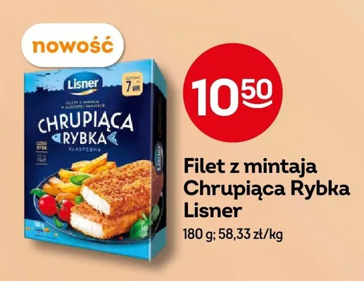 Filet z mintaja chrupiąca rybka promocja w Żabka