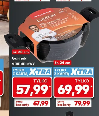 Garnek aluminiowy Florina Luminar 20 cm promocja w Kaufland