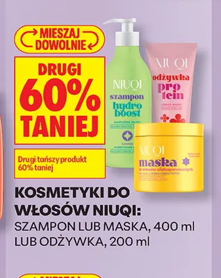 Odżywka do włosów Niuqi promocja w Biedronka