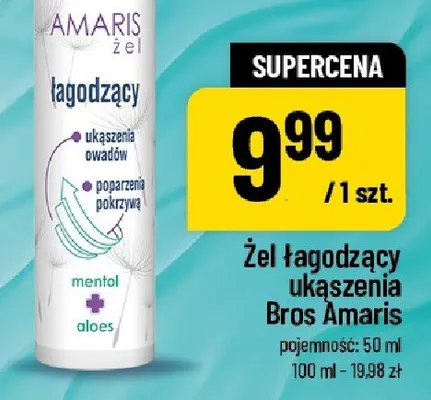 Żel łagodzący ukąszenia Bros Amaris promocja w POLOmarket