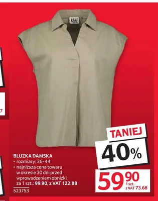 Bluzka damska promocja w Selgros