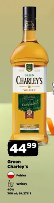 Whisky Green Charley's promocja w Netto