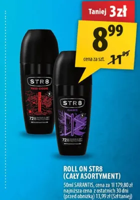 Roll on STR8 Game 50ml promocja w Arhelan