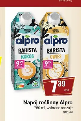 Napój roślinny Alpro Barista Owies promocja w Premium Nasz Sklep
