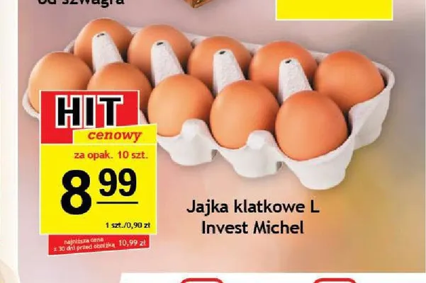 Jajka klatkowe L Invest Michel promocja w Gram Market