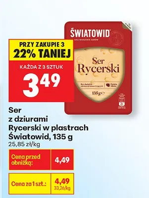 Ser promocja w Biedronka