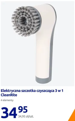 Elektryczna szczotka czyszcząca 3 w 1 CleanRite promocja w Action