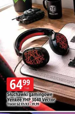 Słuchawki gamingowe Yenkee YHP 3040 Vector promocja w Leclerc