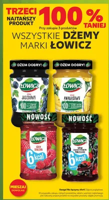 Dżem jagodowy promocja w Kaufland