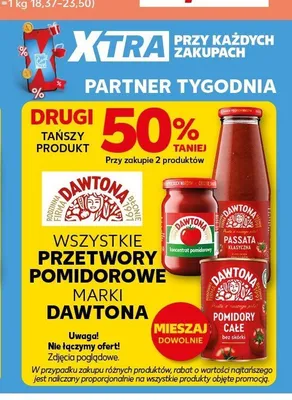 Koncentrat pomidorowy Dawtona promocja w Kaufland