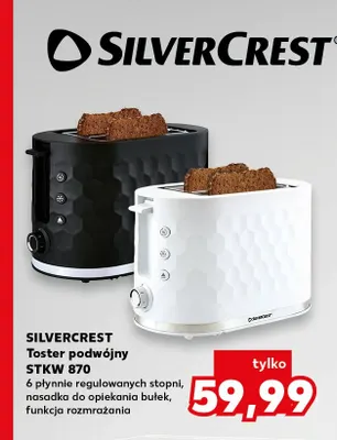 Toster podwójny Stkw 870 Silvercrest promocja w Kaufland