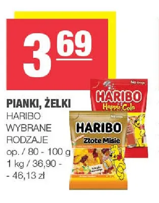 Pianki żelki Haribo promocja w SPAR