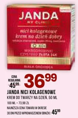 Krem do twarzy na dzień Nici Kolagenowe promocja w Drogerie Natura