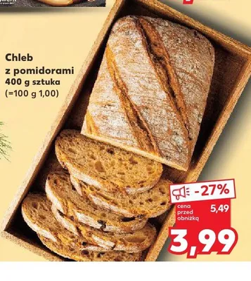Chleb z pomidorami promocja w Kaufland