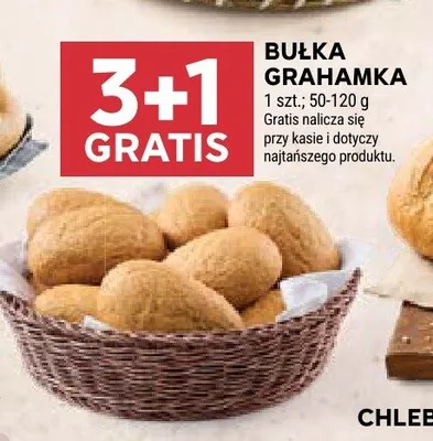 Bułka Grahamka promocja w Stokrotka