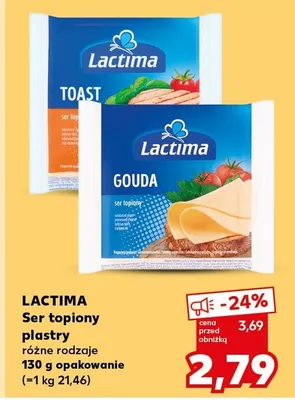 Ser topiony plastry promocja w Kaufland