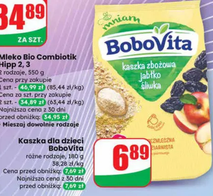 Kaszka dla dzieci zbożowa promocja w Dino