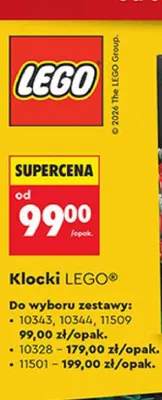 Klocki zestaw kwiatów 10328 promocja w Biedronka