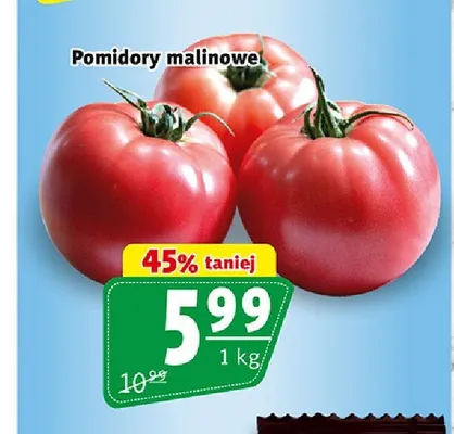 Pomidory malinowe promocja w Prim Market