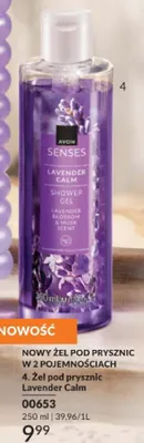 Żel pod prysznic Avon Senses Lavender Calm promocja w AVON