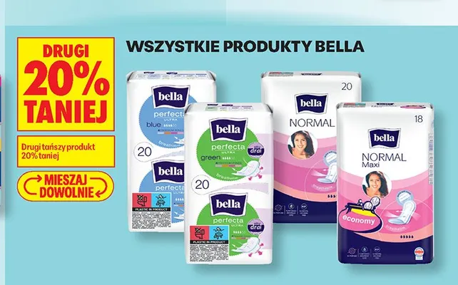 Podpaski Bella Perfecta Ultra Green promocja w Biedronka