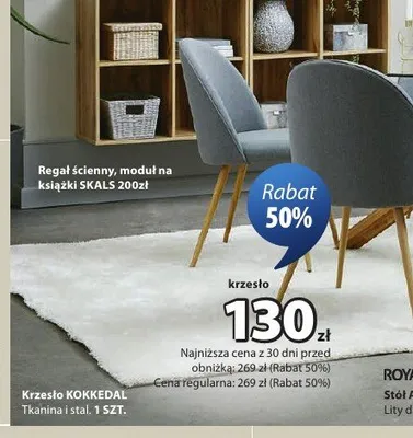 Krzesło KOKKEDAL promocja w Jysk