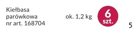 Kiełbasa parówkowa promocja w Makro