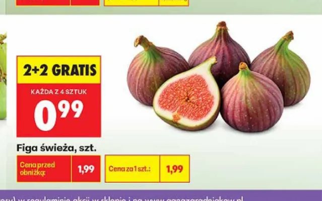Figa świeża promocja w Biedronka