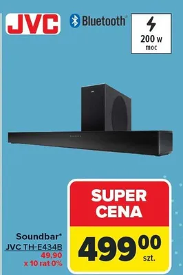 Soundbar TH-E434B JVC promocja