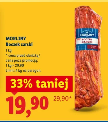 Boczek carski promocja w Lidl