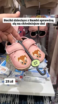 Buciki dziecięce Disney Bambi promocja w Pepco
