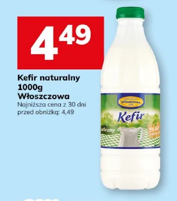 Kefir naturalny Włoszczowa promocja w Hitpol